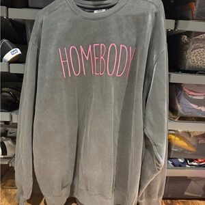 Comfort Colors pepper color Crewneck Sweater